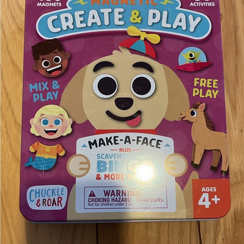 Magnetic Create & Play Toy - Purple